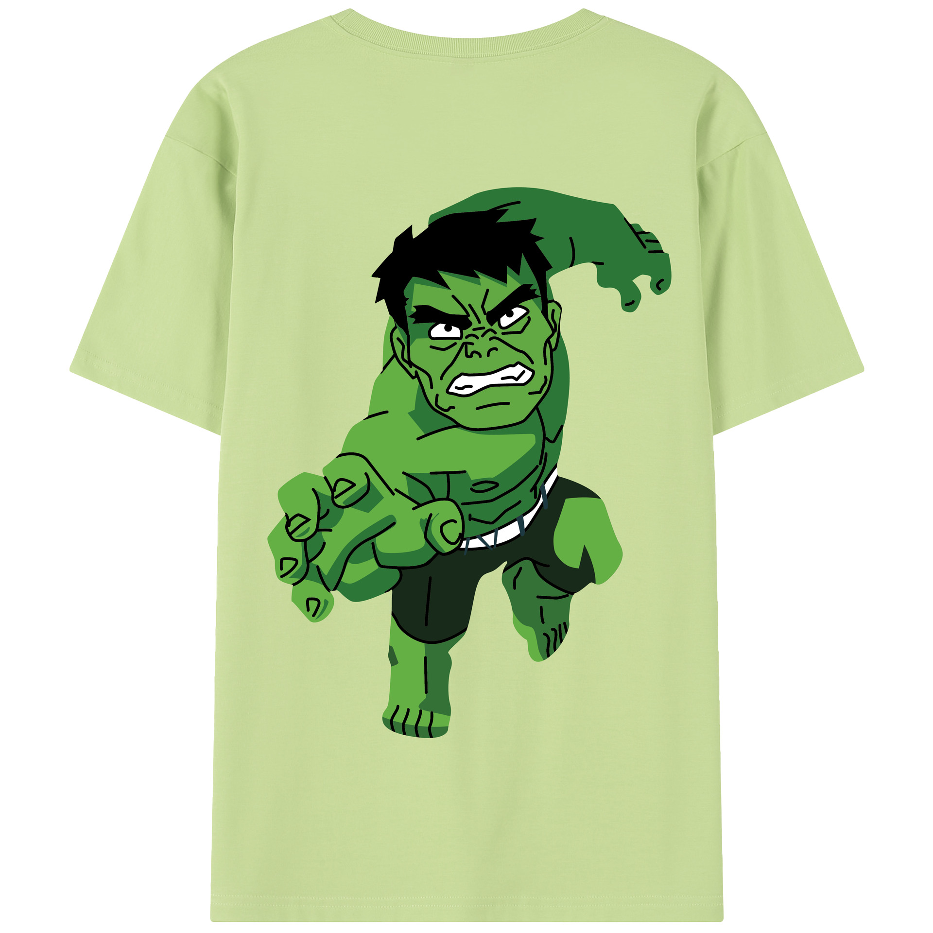 （画像用） アベンジャーズ The Avengers 綿100％半袖Tシャツ（背面プリント）